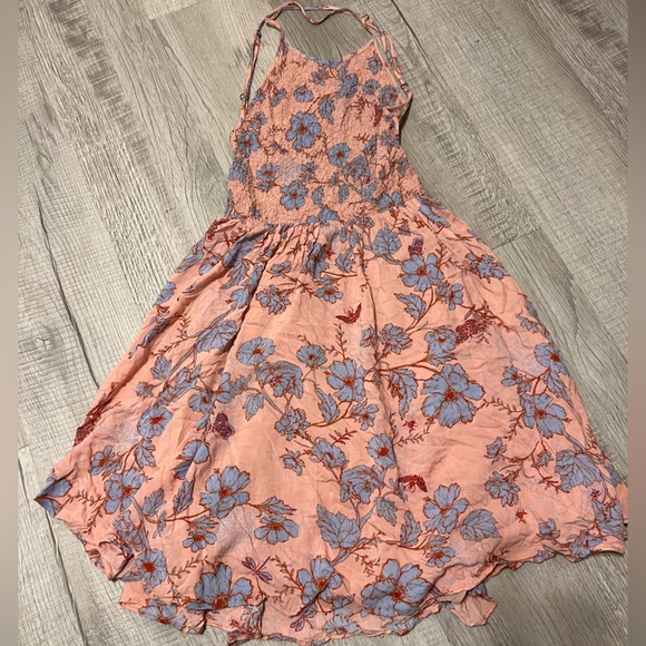 Kimchi Blue Urban Outfitters Dress Floral Dainty Verlina Smocked Festival Fairy - Picture 4 of 6